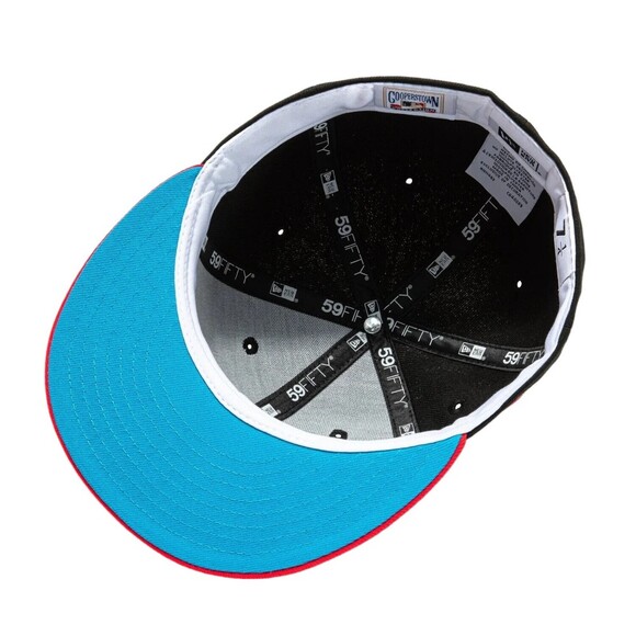 New Era Atlanta Braves Fitted Hat 59FIFTY Cap Inaugural Season Patch - Picture 4 of 7